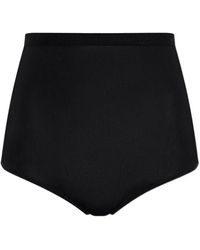 MM6 by Maison Margiela - Ribbed High-Waisted Briefs - Lyst