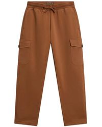 Woolrich - Fleece Cargo Track Pants - Lyst