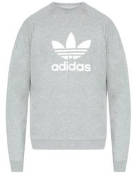adidas - Trefoil Warm-Up Sweatshirt - Lyst