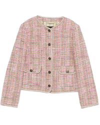 Etro - Button-Up Tweed Jacket - Lyst