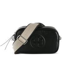 Tory Burch - Mini Miller Logo-Embossed Crossbody Bag - Lyst