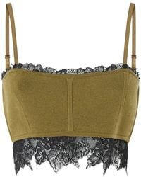 Pinko - Haut En Maille À Empiècements Contrastants - Lyst