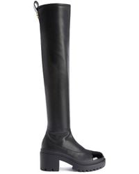 Giuseppe Zanotti - Avela 70mm Thigh-high Leather Boots - Lyst
