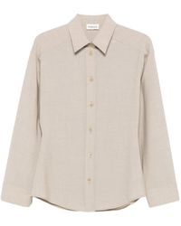 P.A.R.O.S.H. - Button-Fastening Collared Shirt - Lyst