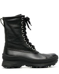Jil Sander - Lace-up Combat Boots - Lyst