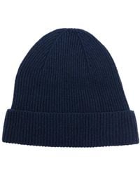 Altea - Ribbed-Knit Cashmere Beanie - Lyst