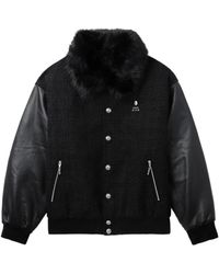 A Bathing Ape - Trimmed-Collar Bomber Jacket - Lyst