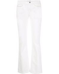 Alberta Ferretti - Slim Fit Trousers - Lyst