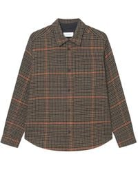 Les Deux - Geruit Overhemd Met Pied-De-Poule-Print - Lyst