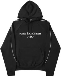 New Balance - Trackside Fleece Hoodie - Lyst