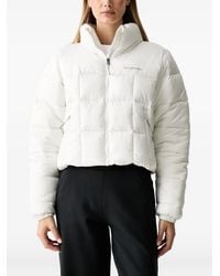 Columbia - Puffect Iii Quilted Logo-Print Jacket - Lyst
