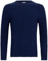 Malo - Speckled Crew-Neck Sweater - Lyst