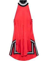 Off-White c/o Virgil Abloh - Satin Mini Dress - Lyst