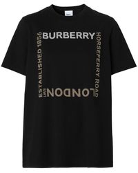 Burberry - Horseferry T-shirt - Lyst
