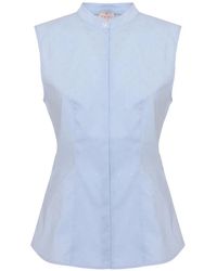 Emme - Strass-Embellished Sleeveless Shirt - Lyst