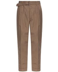 Officine Generale - Hugo Plooibroek Met Ceintuur - Lyst