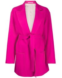 Golden Goose Deluxe Brand Tie Waist Fitted Jacket - Pink