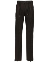 Al Duca d'Aosta - Drawstring Pleated Trousers - Lyst