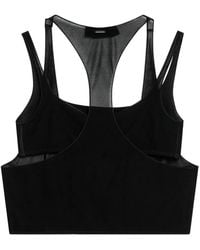 Gucci - Layered Cut-Out Top - Lyst