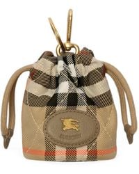 Burberry - Horseshoe Pouch Charm - Lyst