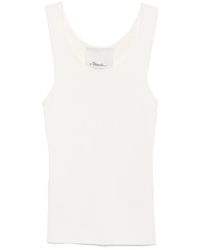 3.1 Phillip Lim - Compact Ribbed Tank Top - Lyst