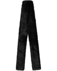Dolce & Gabbana - Shearling Scarf - Lyst