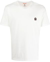Parajumpers - Logo-Patch Crew Neck T-Shirt - Lyst