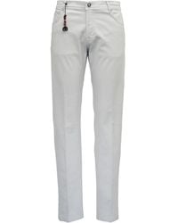 Marco Pescarolo - Hose mit geknöpftem Hosenschlitz - Lyst