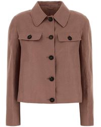 Brunello Cucinelli - Linen Jacket - Lyst