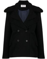 Monse - Double-collar Double-breasted Coat - Lyst