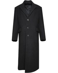 Wardrobe NYC - Single-Breasted Wool Coat - Lyst