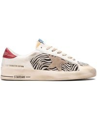 Golden Goose - Stardan "Multicolour" Leather Sneakers - Lyst