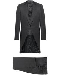 Canali - Single-breasted wool suit - Lyst
