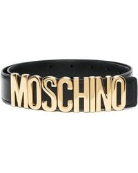 Moschino - Gürtel Mit Logo - Lyst