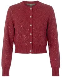 Toccin - Cardigan Mollie À Sequins - Lyst