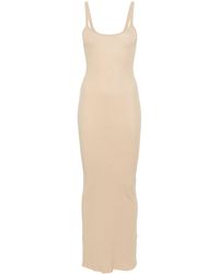 Ermanno Scervino - Ribbed-knit Maxi Dress - Lyst