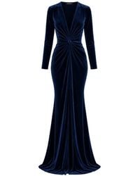 ROSERRY - Twist-Detail Scarlett Maxi Dress - Lyst