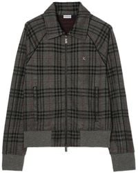 Burberry - Chaqueta De Chándal A Cuadros - Lyst