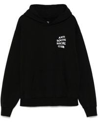 ANTI SOCIAL SOCIAL CLUB - Logo-Print Hoodie - Lyst