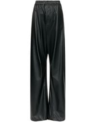 MM6 by Maison Margiela - Pantalon Ample En Cuir - Lyst