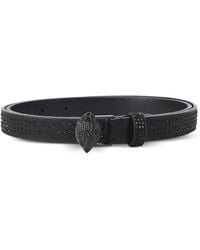 Kurt Geiger - Embellished Buckle Belt - Lyst