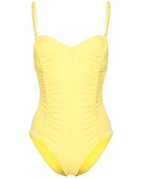 Ulla Johnson - Almira Maillot Limonite One Piece Swimsuit - Lyst