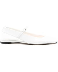 TOTEME - Slingback Patent Mary Janes - Lyst