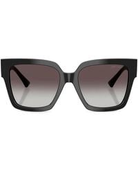 Jimmy Choo - Eli Square-Frame Sunglasses - Lyst