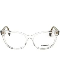 Burberry - Cat-Eye Frame Glasses - Lyst