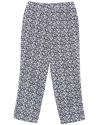 Stussy - Skull-Pattern Trousers - Lyst