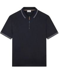 Paul & Shark - Striped-Detail Polo Shirt - Lyst