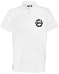 Versace Jeans Couture - Polo con placa del logo - Lyst
