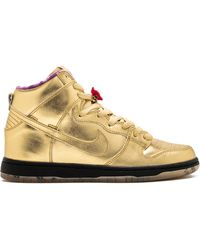 Nike - X Humidity Sb Dunk High Qs "Trumpet" Sneakers - Lyst