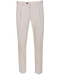 Kiton - Pleated-Effect Trousers - Lyst